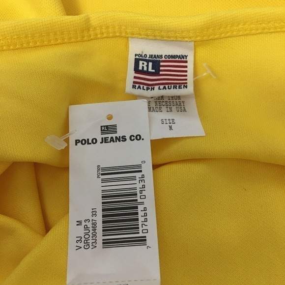 VINTAGE Ralph Lauren Polo Jeans Sleeveless Top T-shirt Tee Tank Made in the USA - Picture 6 of 10